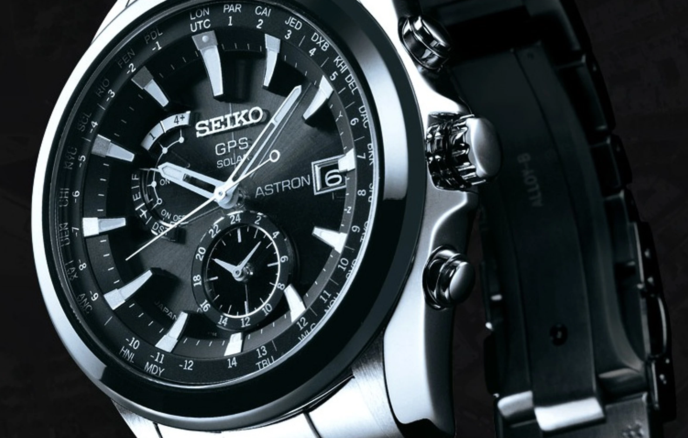 Seiko Astron watch uses GPS to set the time anywhere in the world